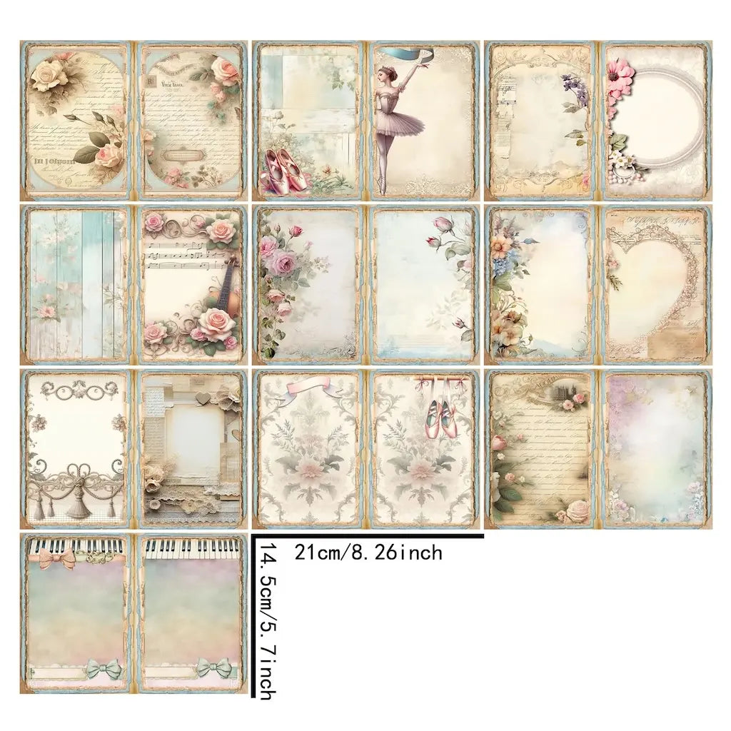 Papier de Scrapbooking Danse