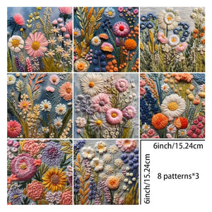Papier de Scrapbooking Fleuri