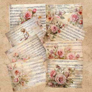 Papier de Scrapbooking Note de Musique