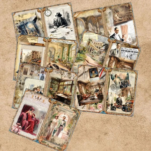 Papier de Scrapbooking Policier