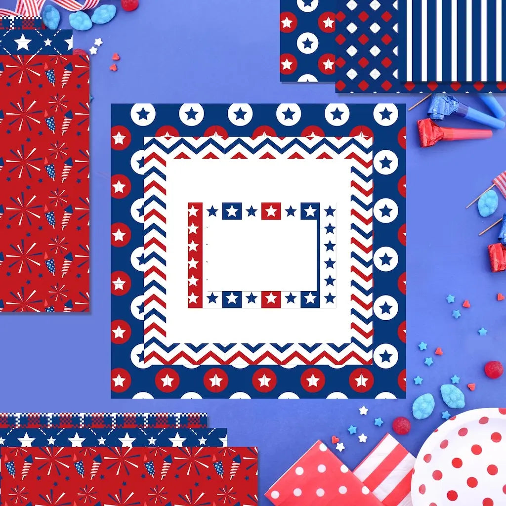 Papier de Scrapbooking USA