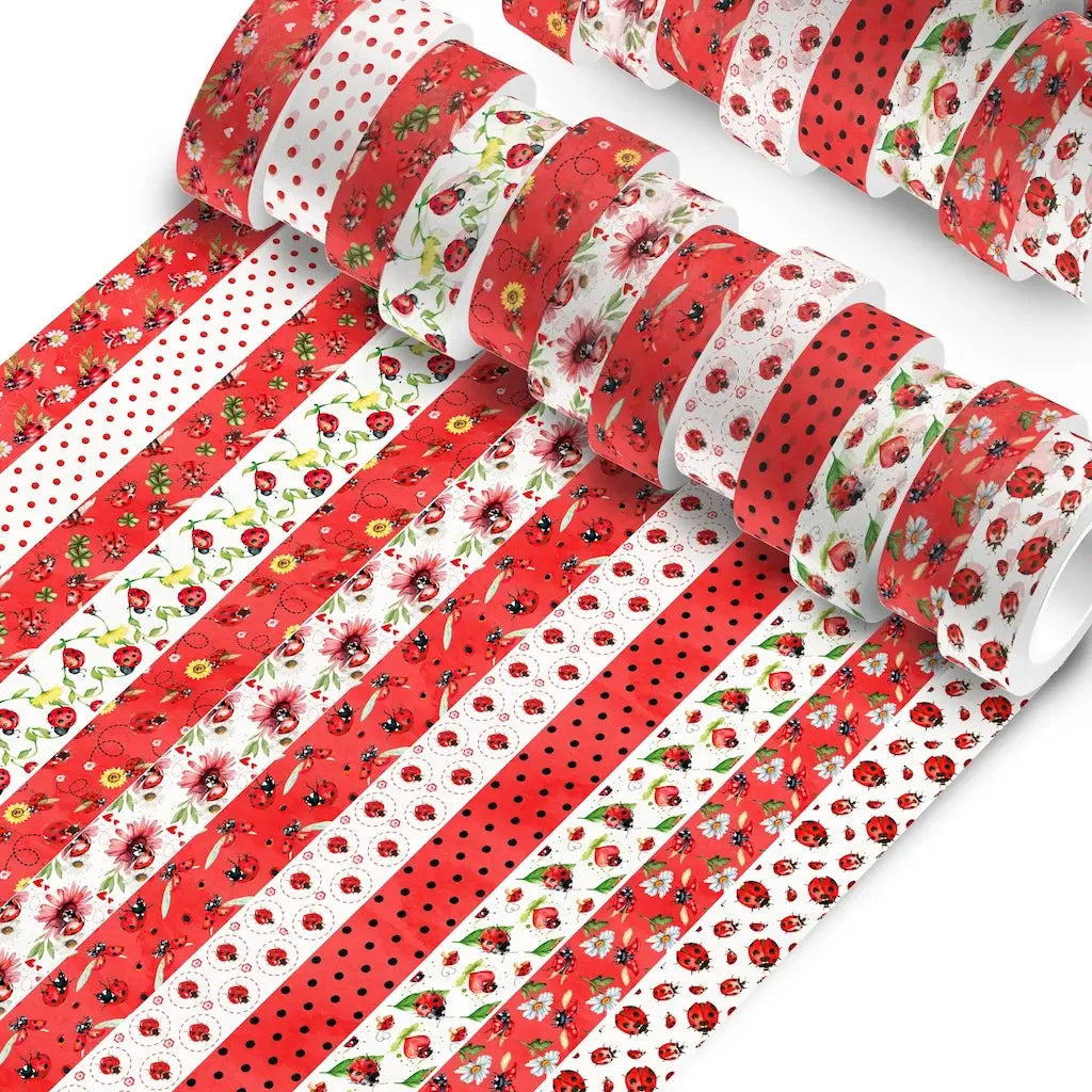 Ruban Scrapbooking Coccinelle