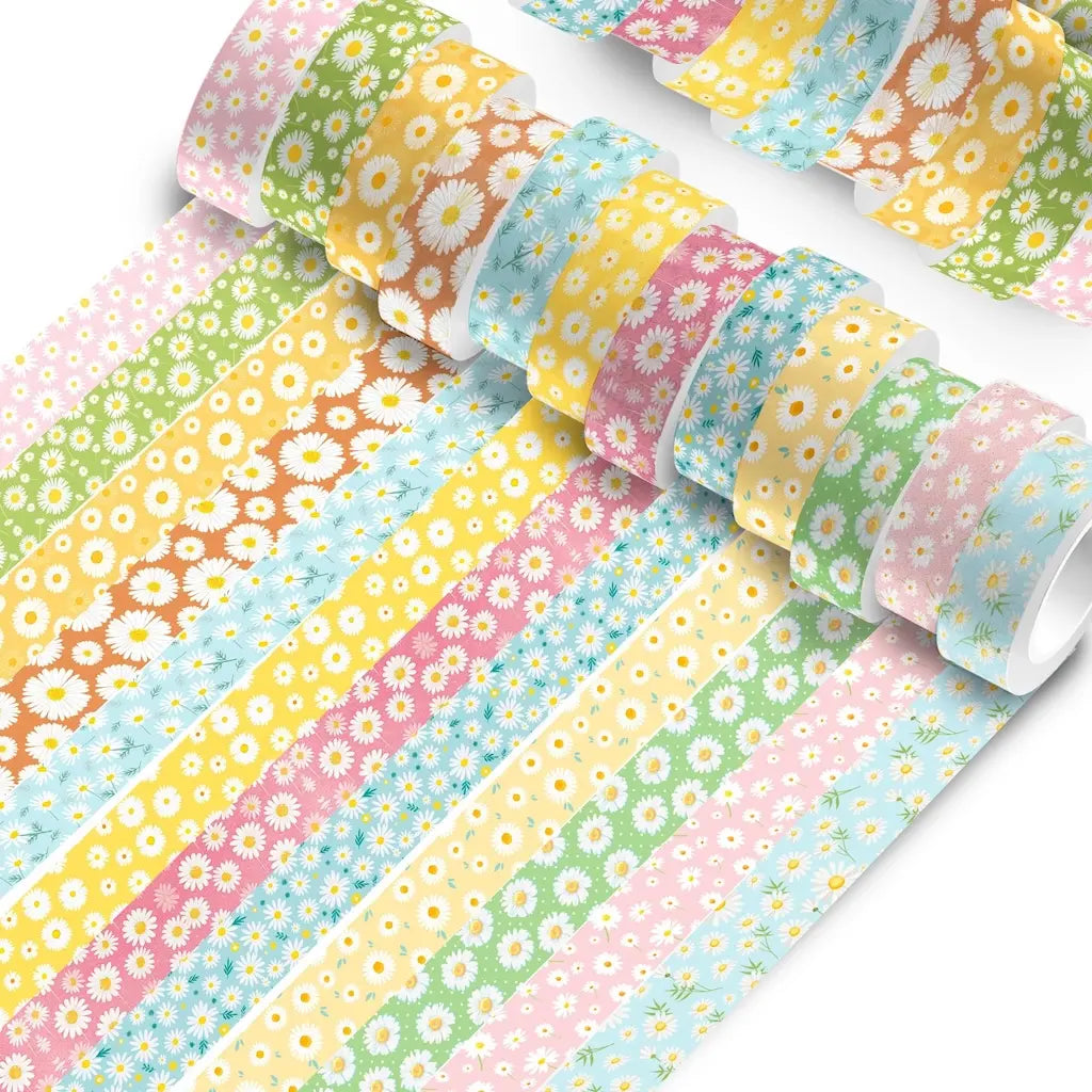 Ruban Scrapbooking Marguerites