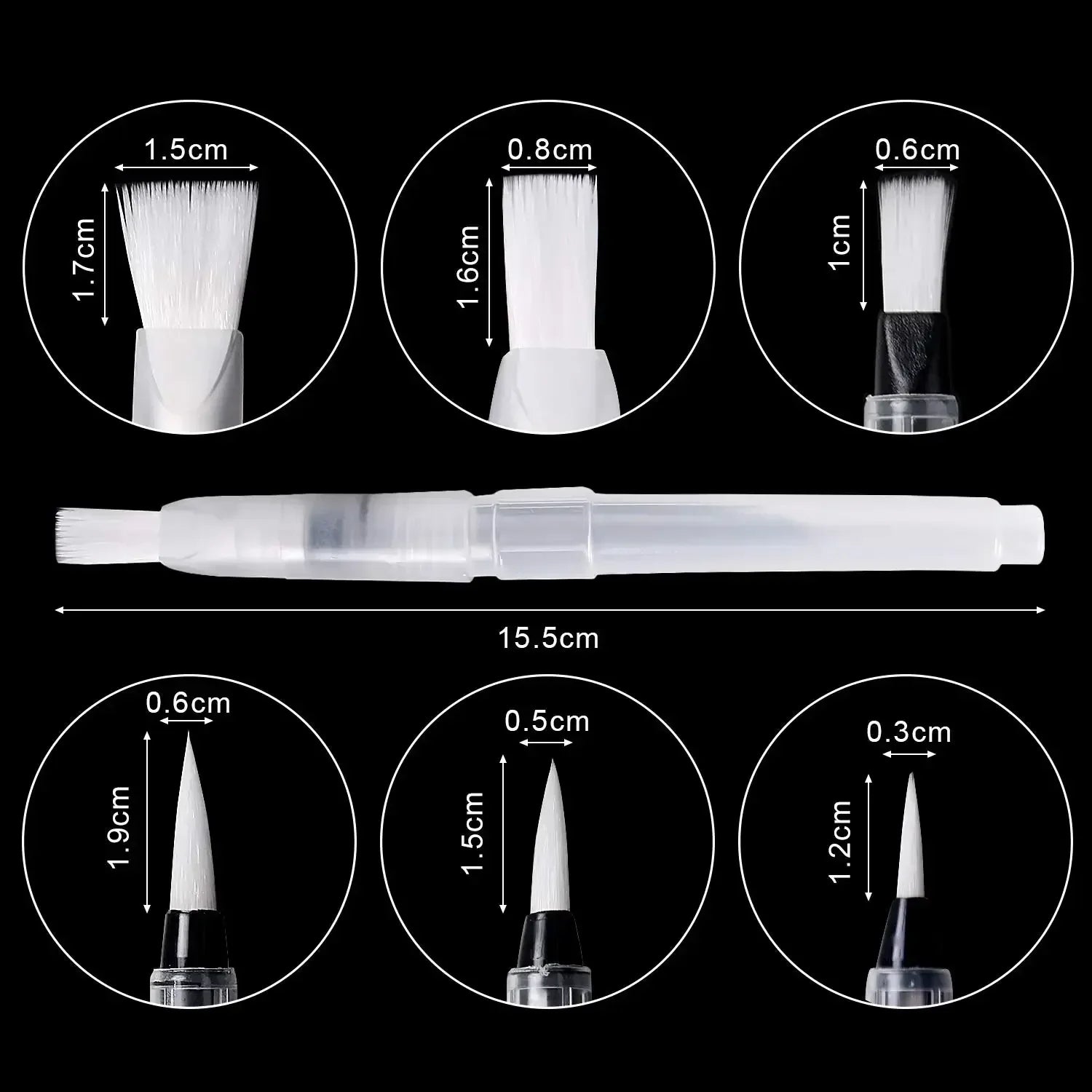 Feutre Pinceau Rechargeable Brosses