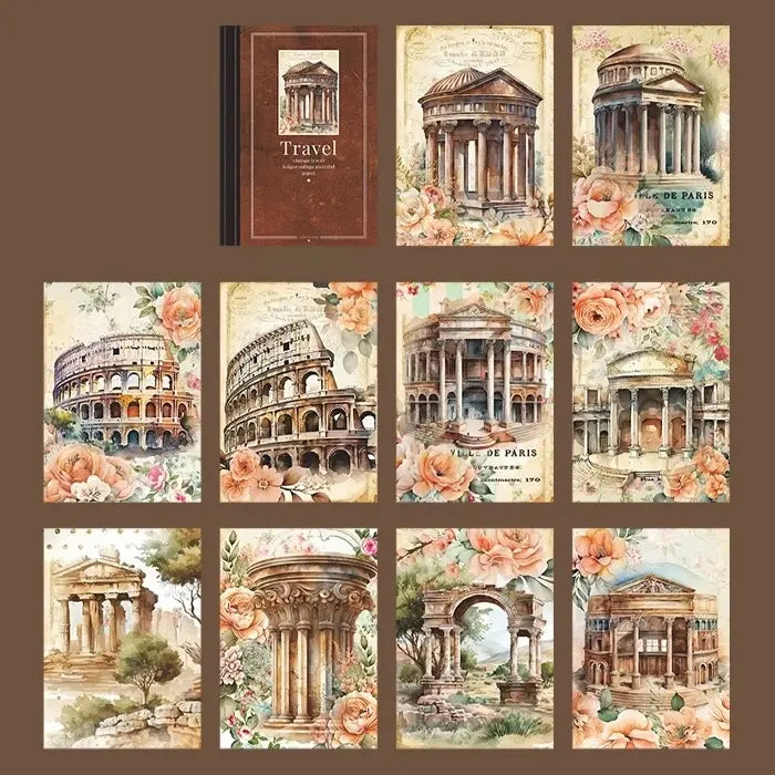 Papier Scrapbooking Voyage Rome