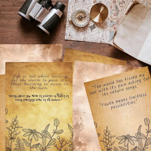 Papier Retro de Scrapbooking