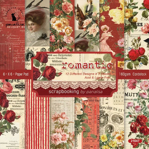 Papier Scrapbook Romantique