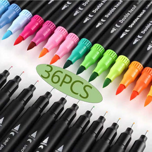 Coffret 36 Feutres Pinceaux