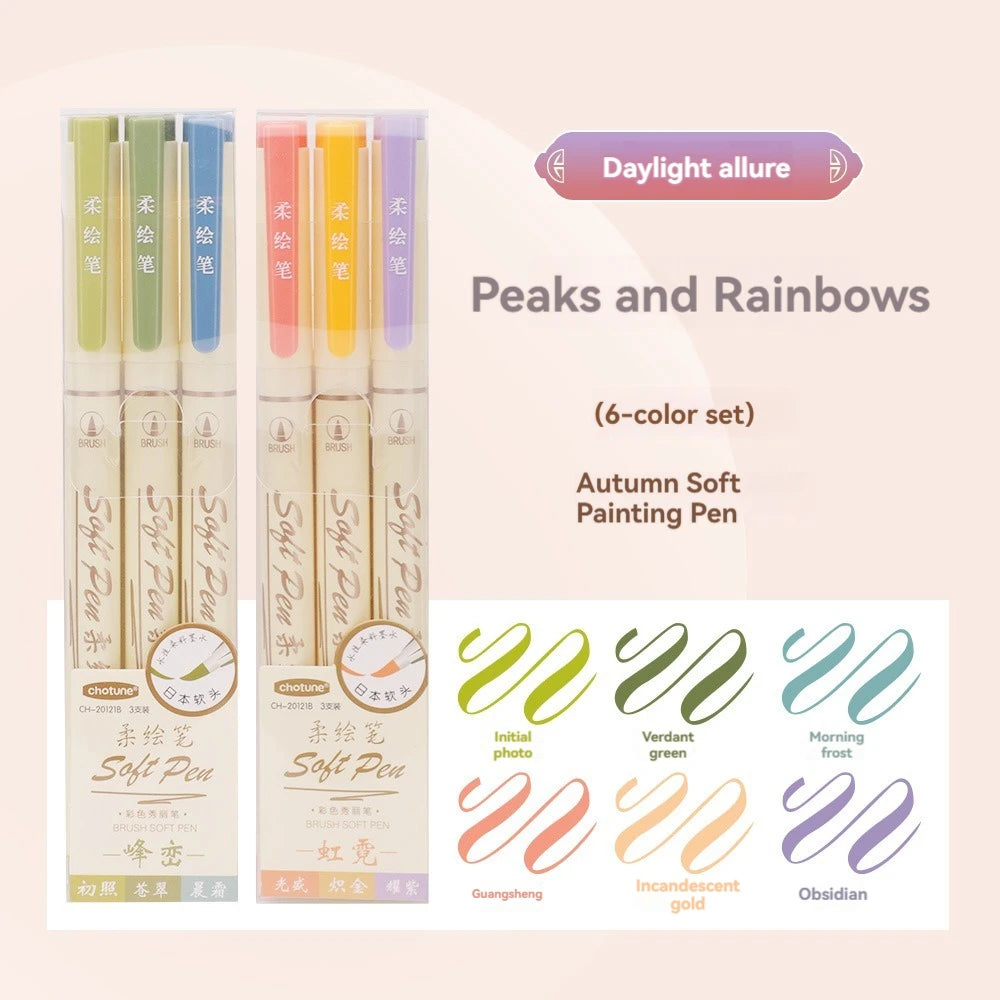 Feutre Pinceau Japonais Rainbow