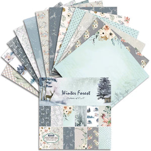 Papier Scrapbook Hiver