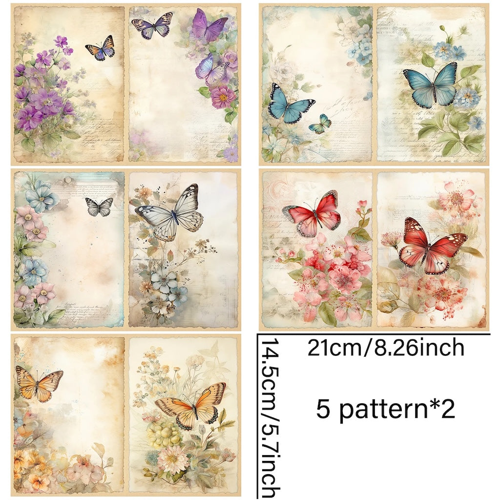 Papier Scrapbook Papillon