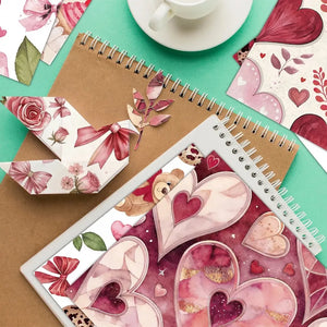 Papier Saint Valentin Scrapbooking