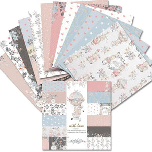 Papier Fantaisie Scrapbooking Lapins