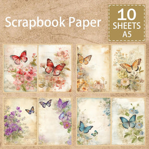 Papier Scrapbooking Papillon