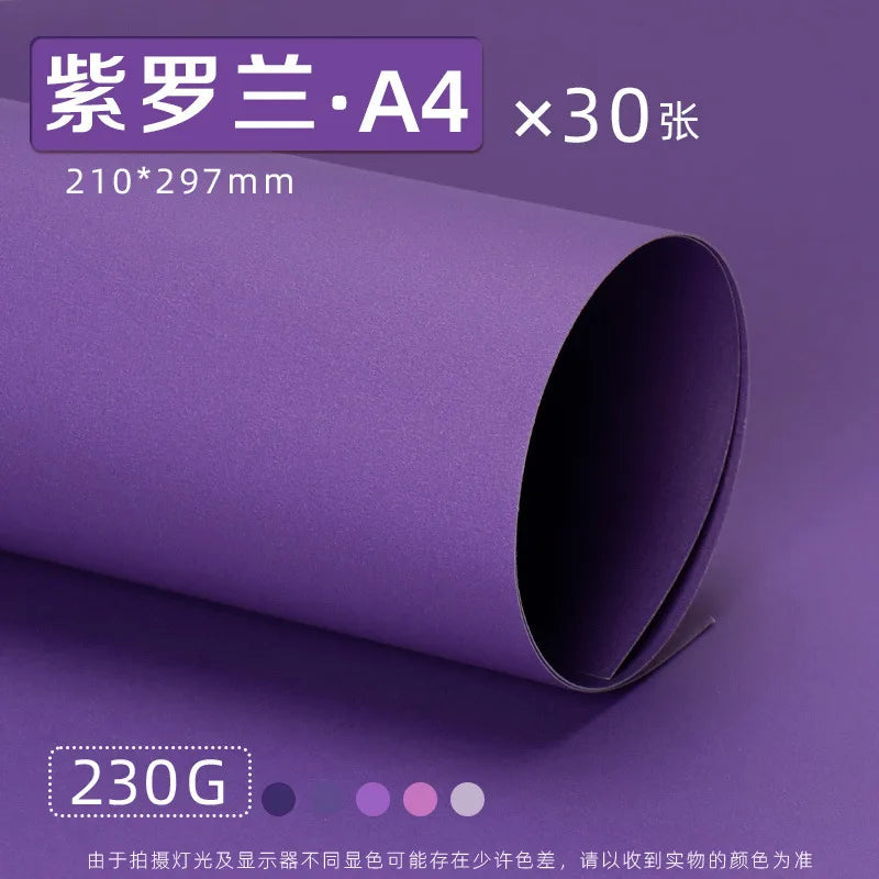Papier pour Scrapbooking Violet
