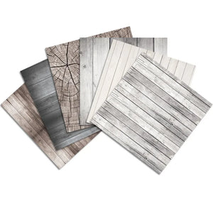 Papier de Scrapbook Imitation Bois