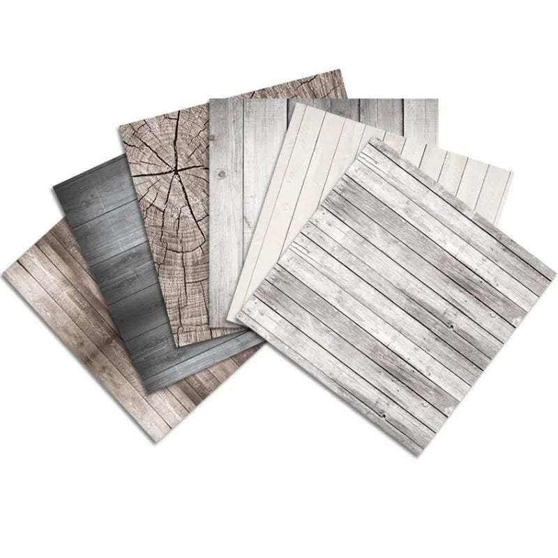 Papier de Scrapbook Imitation Bois