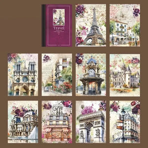 Papier Scrapbooking Voyage Paris