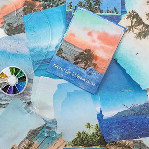 Page Scrapbooking Voyage Mer