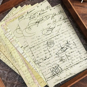 Papier Scrapbooking Ecriture