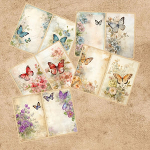 Papier de Scrapbooking Papillon