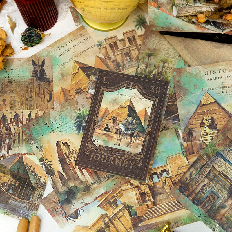 Page de Scrapbooking Européen