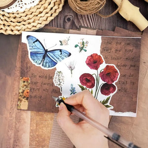 Papier Marron Vintage de Scrapbook
