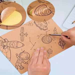 Papier Adhésif de Scrapbooking