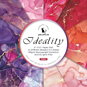 Lot Papier Scrapbooking Tons Rosés