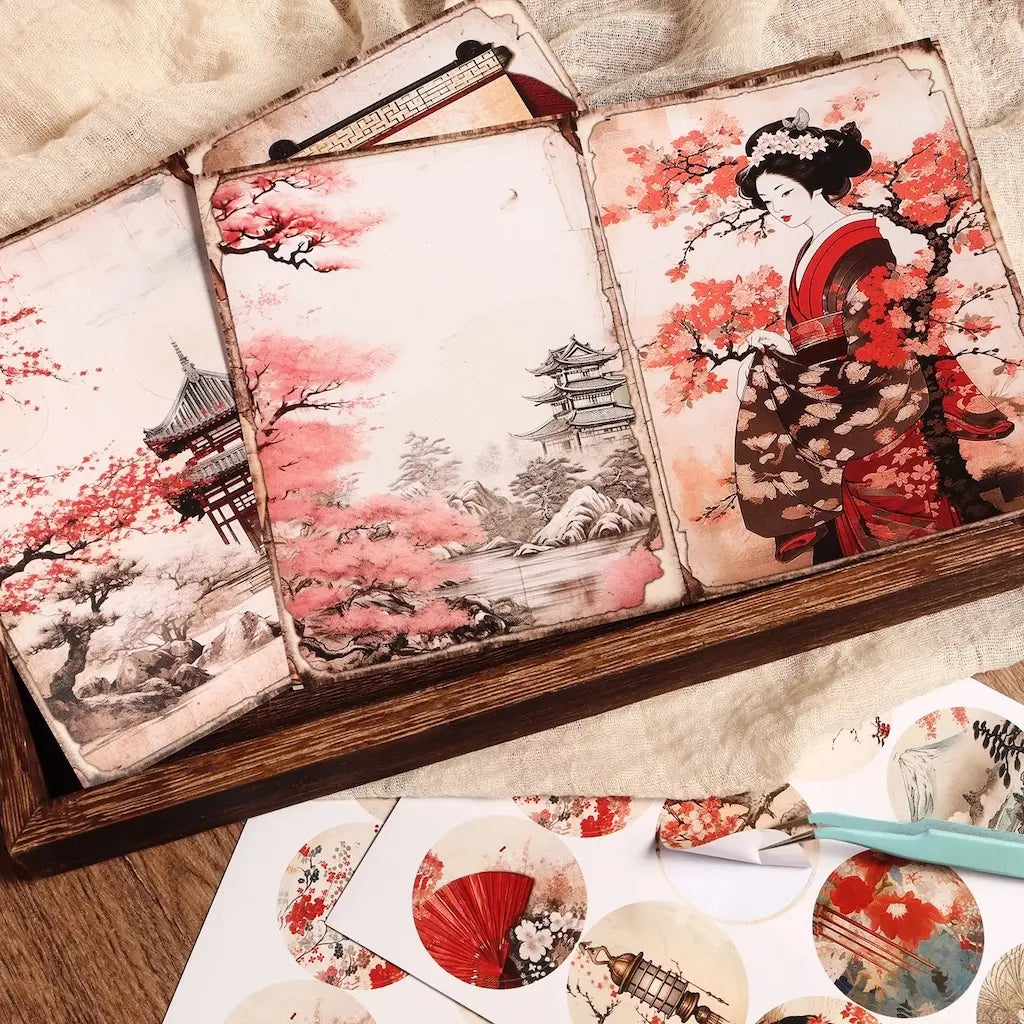 Papier Scrapbook Japon