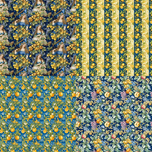 Papier Scrapbooking Citrus