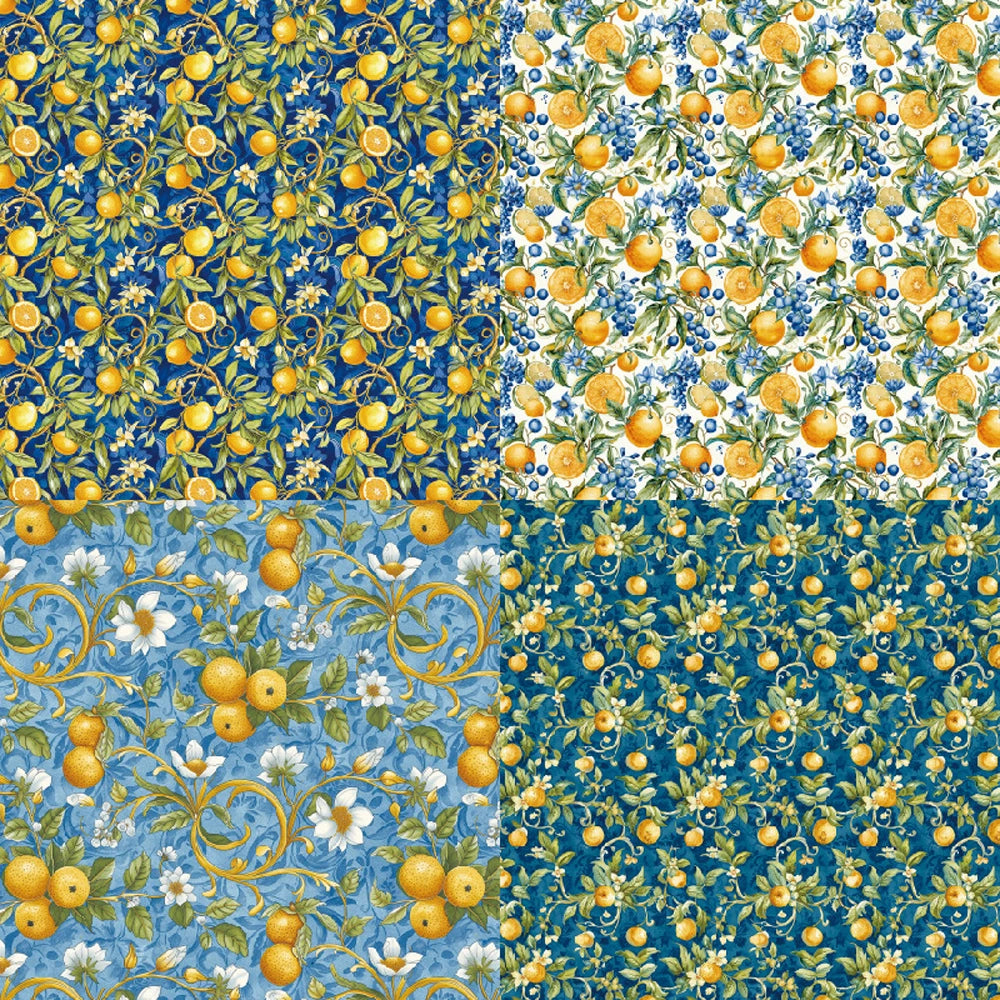 Papier Scrapbook Citrus
