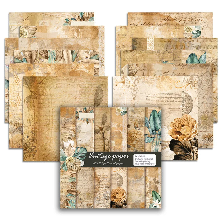 Papier Scrapbooking Ecritures