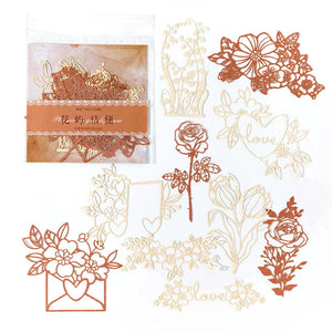 Papier Dentelle Scrapbooking Fleurs