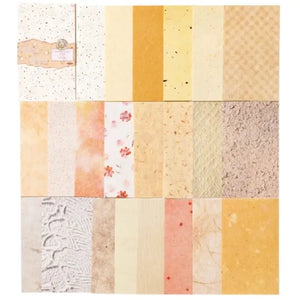 Page Scrapbooking Simple Jaune