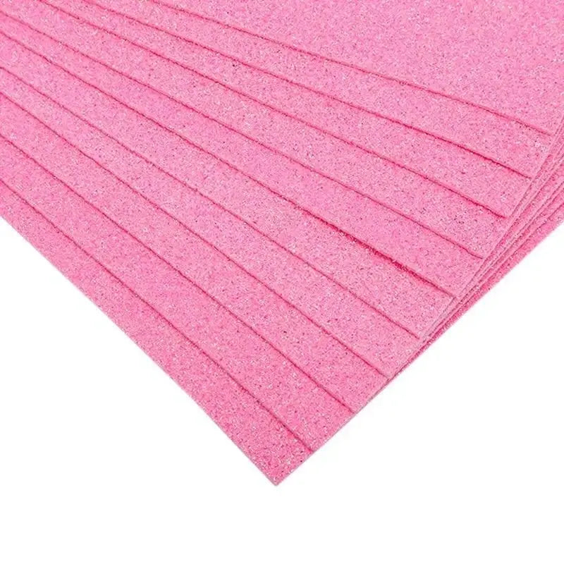 Papier Scrapbooking Paillettes Rose