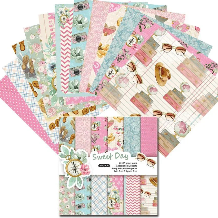 Papier Scrapbook Fantaisie
