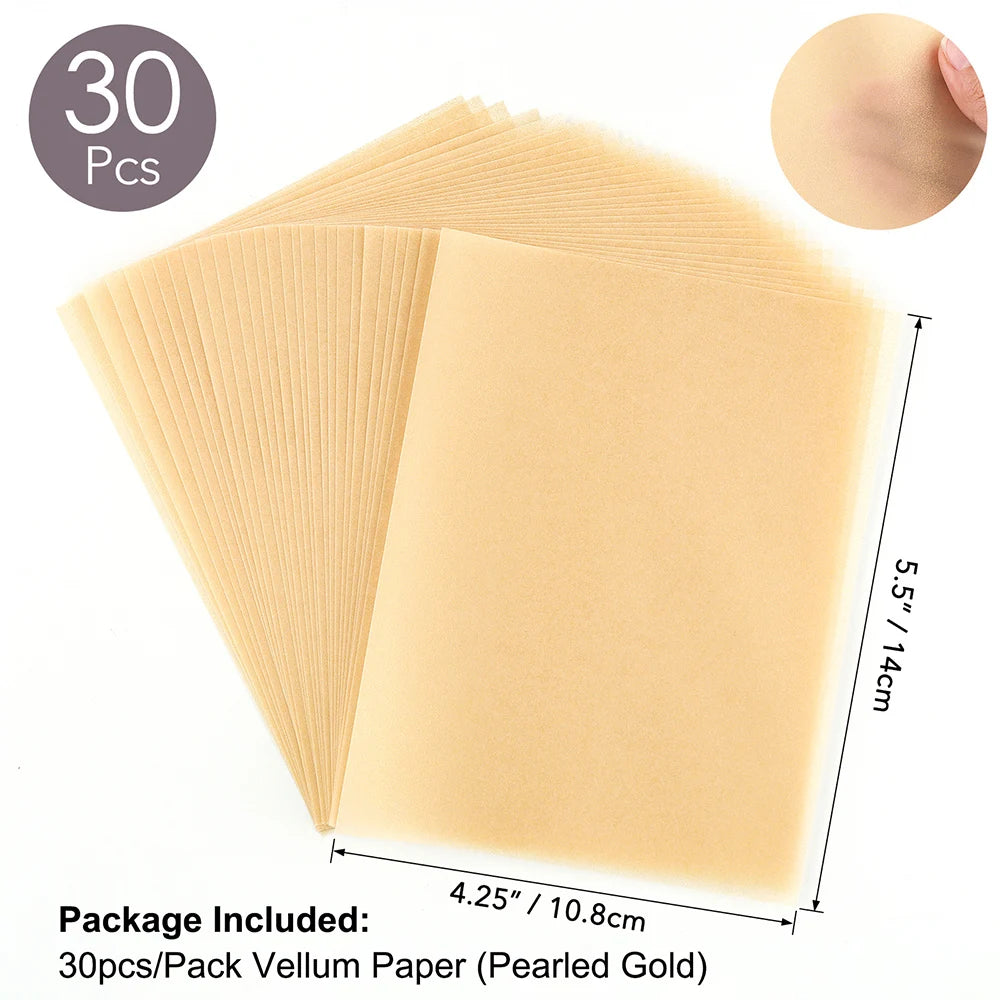 Papier Transparent Scrapbooking Jaune