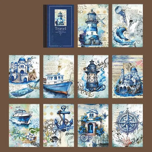 Papier Scrapbooking Voyage Mer