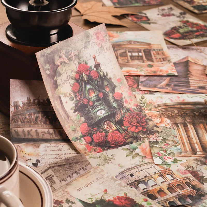 Papier Scrapbook Voyage