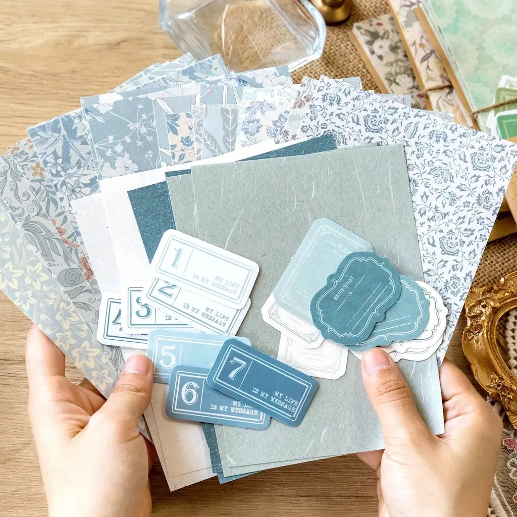 Papier Créatif Bleu
