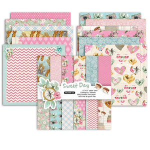 Papier Motif Scrapbooking Coquet