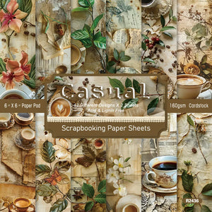 Lot Papier Scrapbooking Maison