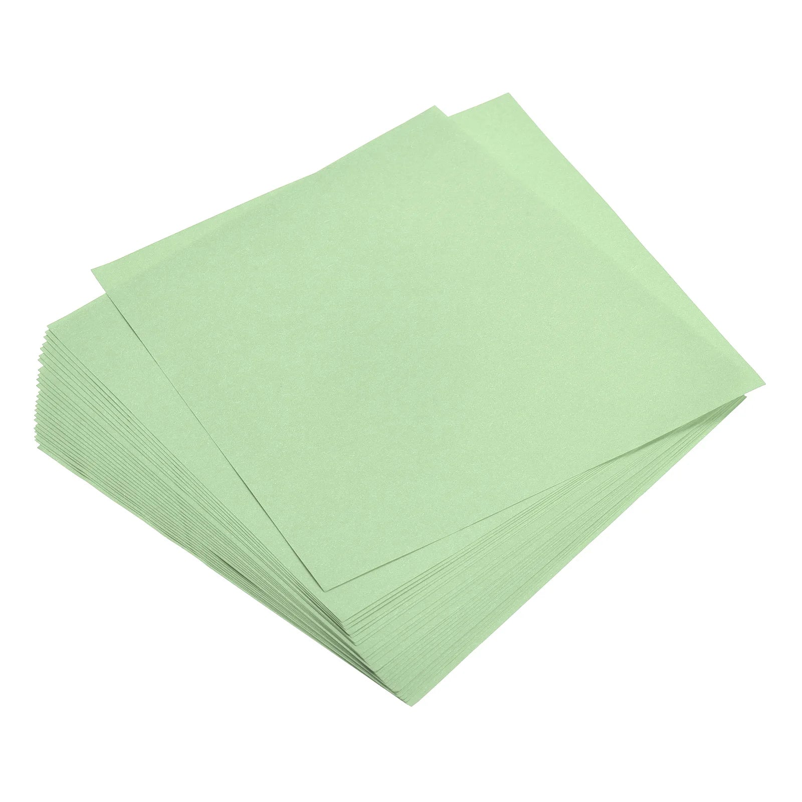 Papier Scrapbooking 15x15 Vert Pâle