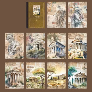Papier Scrapbooking Voyage Grèce