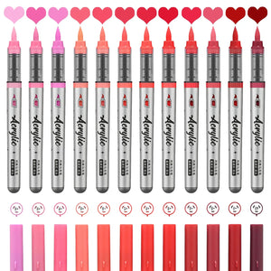 Crayon Feutre Pinceau Rouge