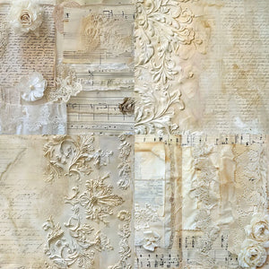 Papier Scrapbooking Gaufré