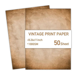 Papier pour Scrapbook Retro