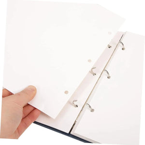 Vue Détaillée Album Scrapbooking Papier en Classeur Feuilles Détachables