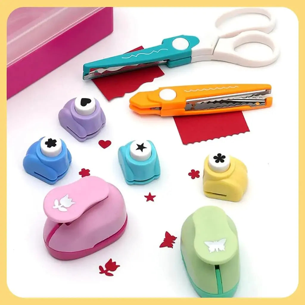 Coffret de perforatrices de scrapbooking pour débuter